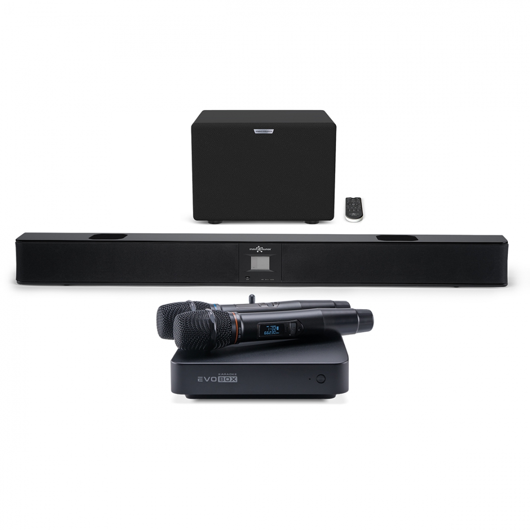 караоке-комплект EVOBOX Plus + EvoSound Bar (саундбар с караоке) в Белебее