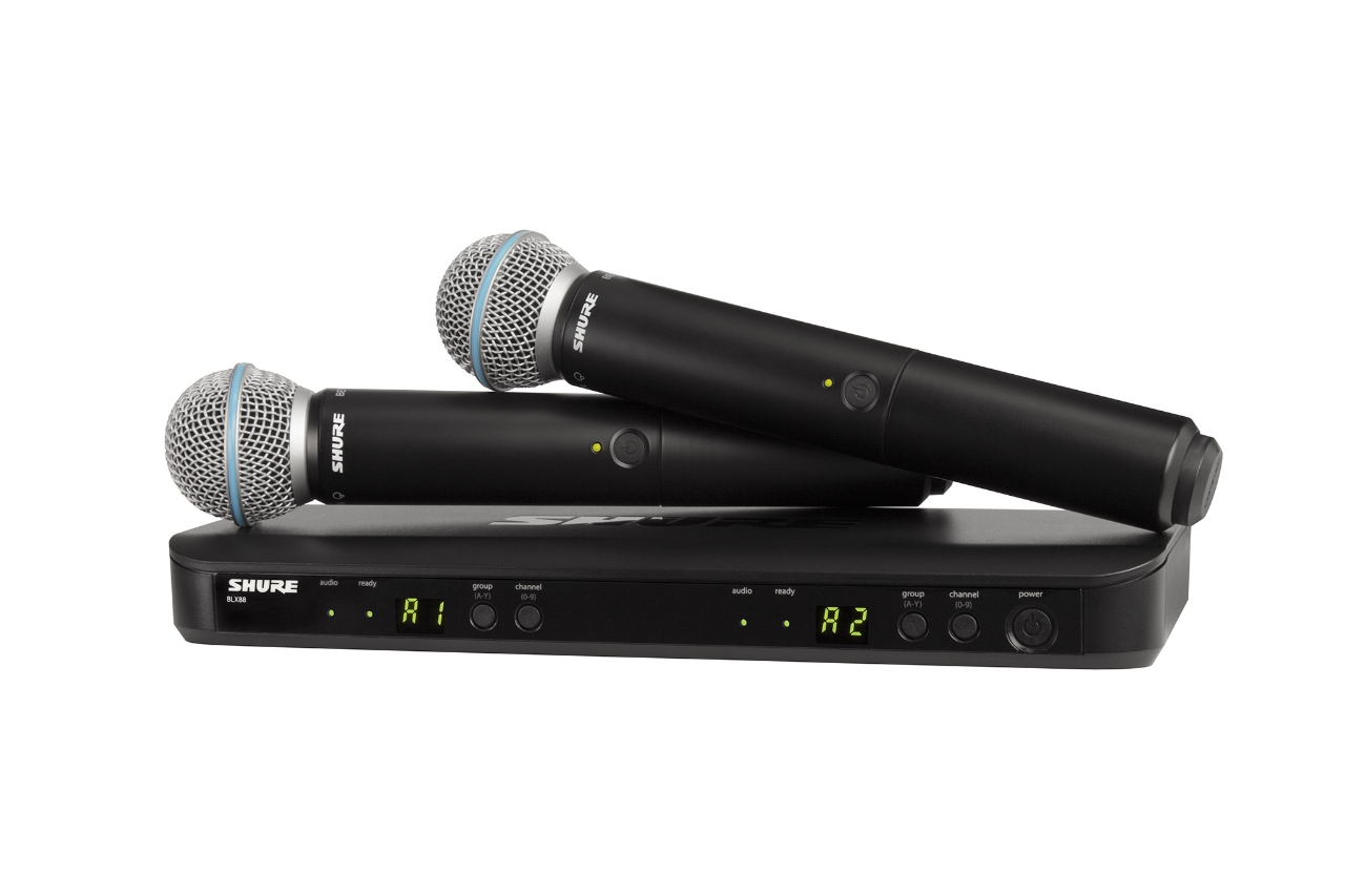 SHURE BLX288E/B58 M17 вокальная радиосистема в Белебее