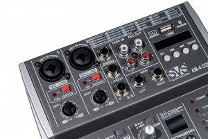 SVS Audiotechnik mixers AM-4 DSP Аналоговый микшерный пульт, 4-канала в Белебее